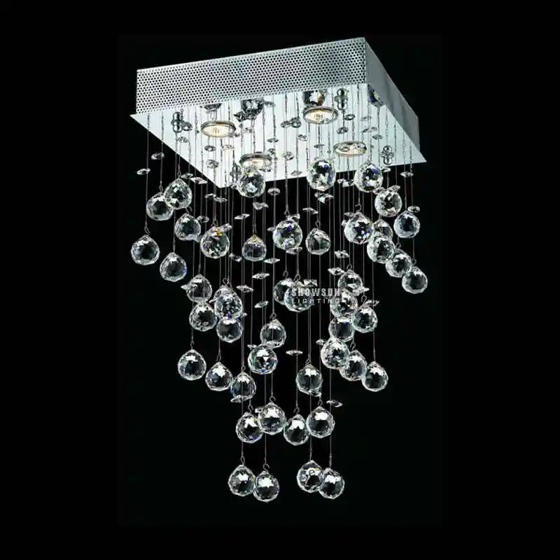 Luxury Large Crystal Modern LED Ceiling Pendant Light Chandelier Pendant Lamp