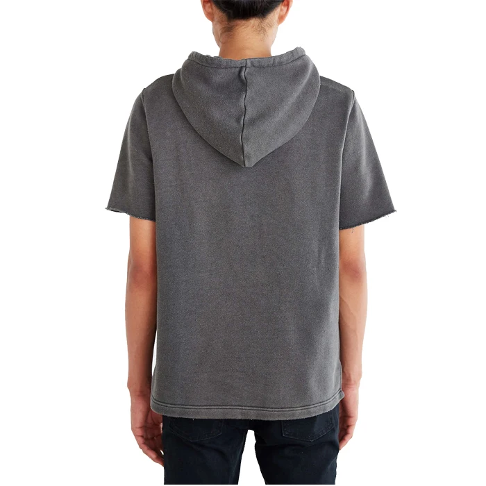 custom short sleeve hoodie