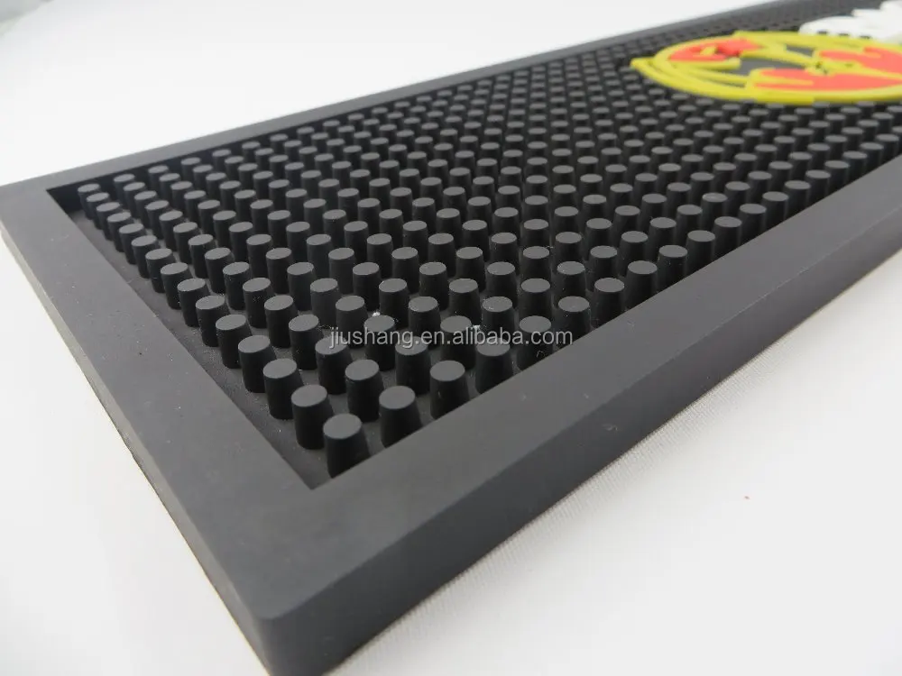Bacardi Pvc Rubber Bar Beer Drip Rail Mat Buy Pvc Bar Drip Rail Mat