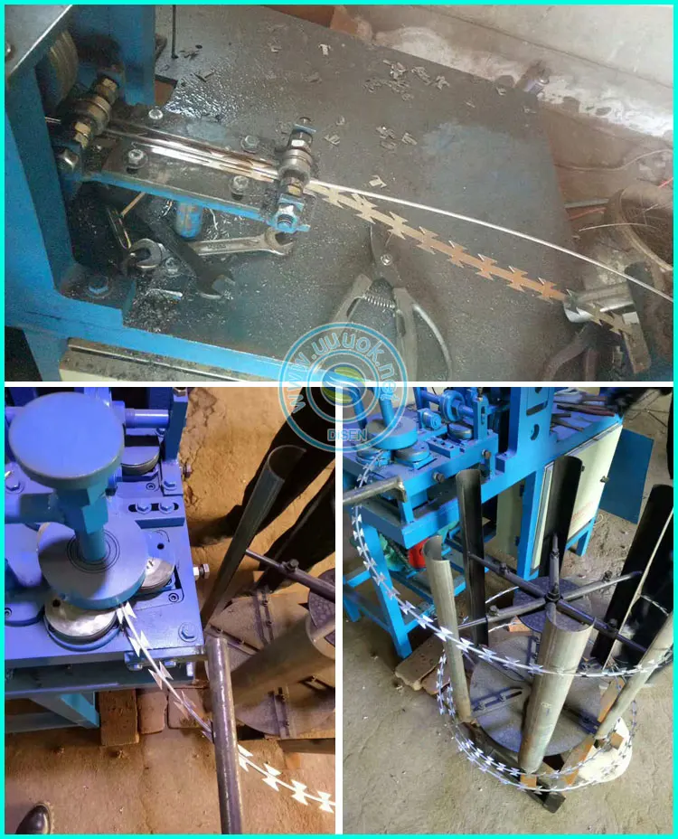 Automatic Blade Barbed Wire Making Machine Used Production Line Best