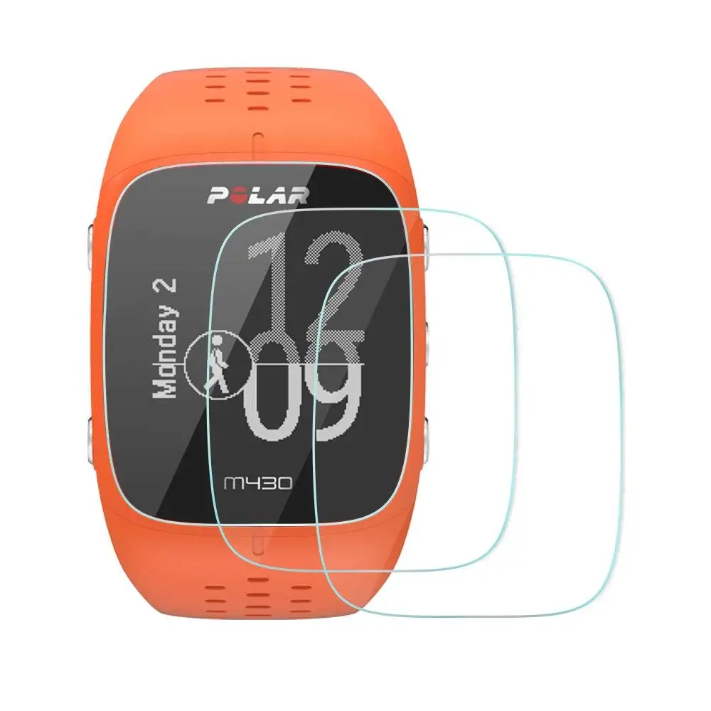 Get Quotations · AWINNER Glass for Polar M400 M430,Screen Protector  Ultra-Clear Tempered-Glass for