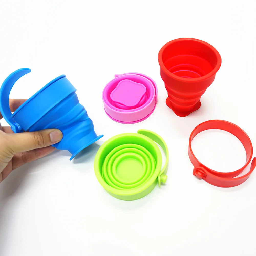 Best Selling Food Grade Silicone Portable Cup For Travel Buy Silicone Portable Cup For Travel