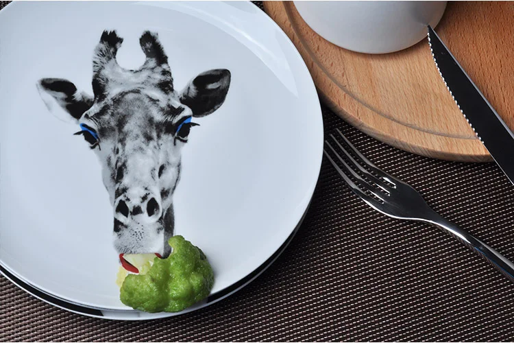 Food Face Dinner Plate China Tray Fresh Decor Dishes Plates China Food Tray Fresh Decor Dishes