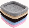 Soft Padded Fleece Pet Bed by Cushy Bed All Season Crate Pad for Your Pet Comfort Double Fleece Filling Easy Clean