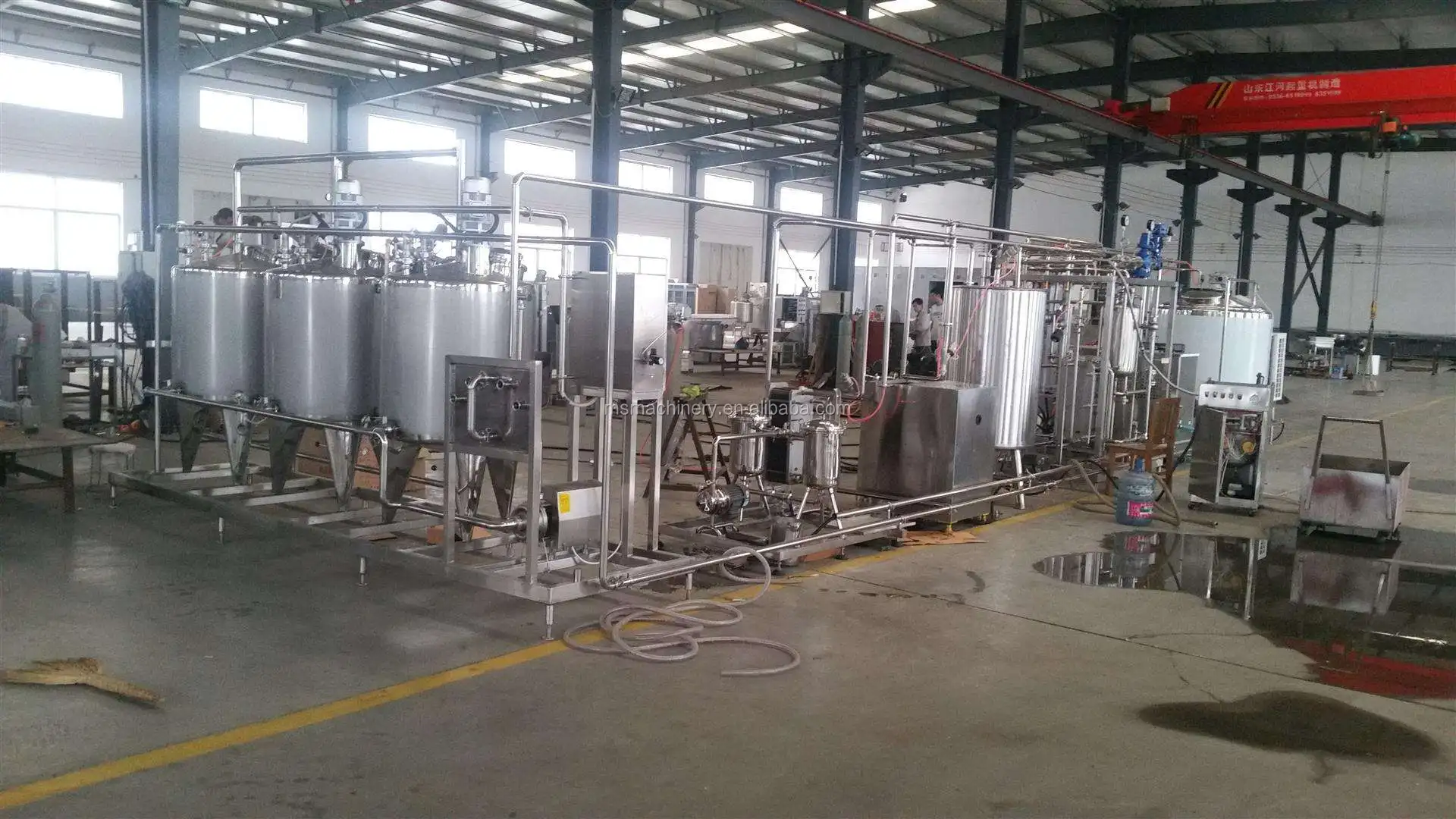 直接工厂供应鸡蛋液体巴氏杀菌机