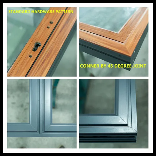 Best used windows and doors aluminum sliding door with picture frames and integrated blinds