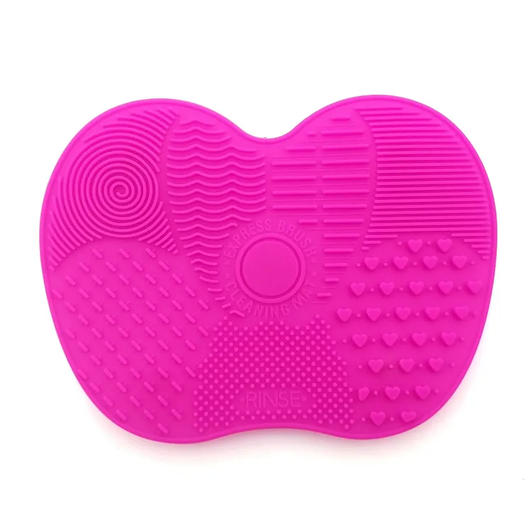 Cleaning Brush Pad Makeup Brush Cleaning Mat Silicone Makeup Brush Cleaner