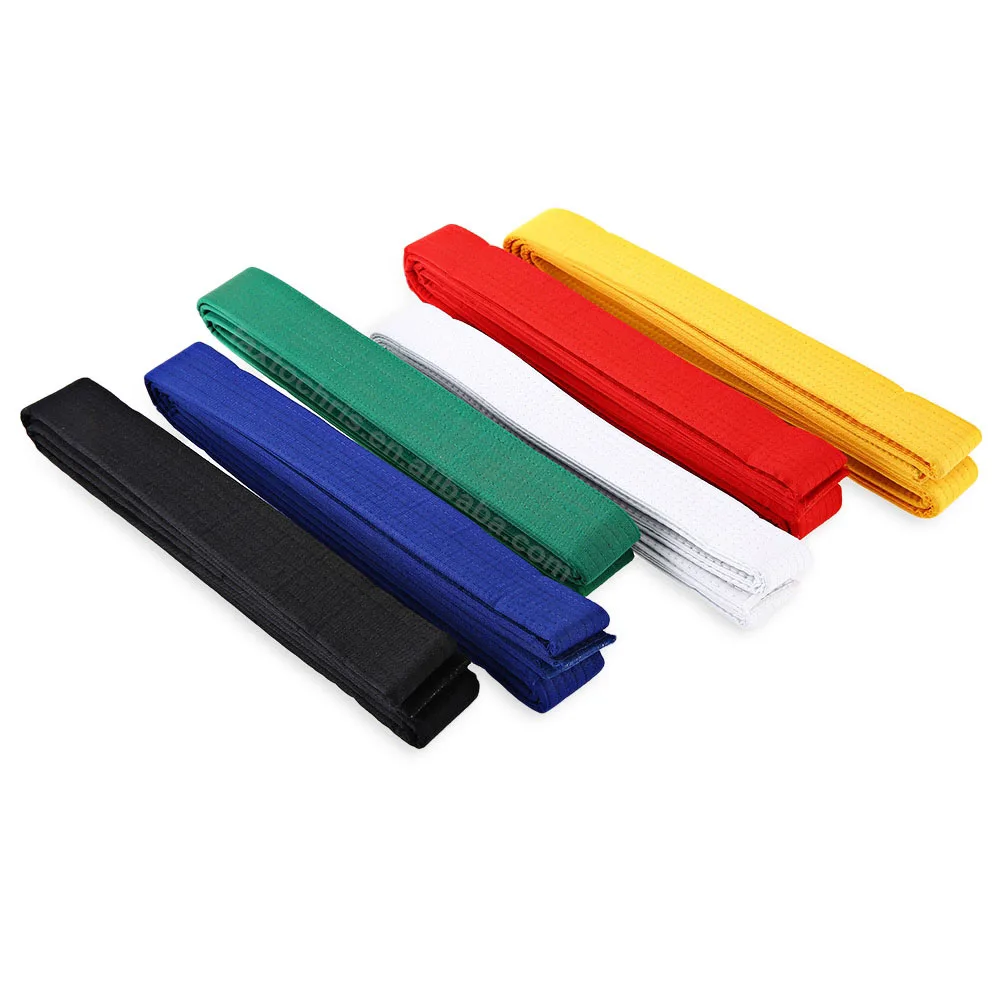 Professional Taekwondo Belt Karate Judo Double Wrap Martial Arts Stripe Sports