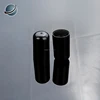 new design round shape plastic container screw lid bottle cap closure, black round plastic container lid seal