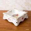 Custom Ash tray luxury European style artistic ceramic ashtray