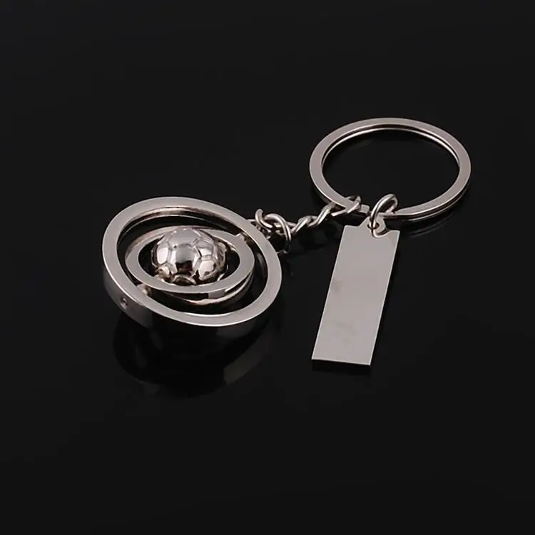 Three Layers Round Shape Rotating Zinc Alloy Blank Keyring Metal Blank Spinning Keychain Buy