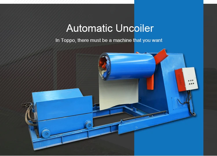 Automatic 5 tons hydraulic sheet decoiler and uncoiler machine