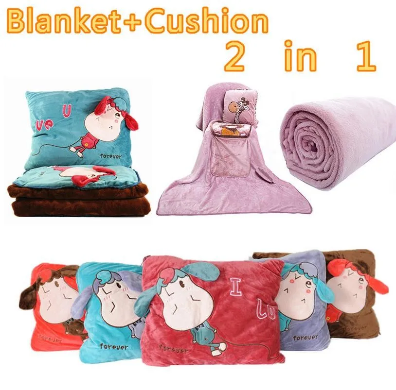 Stuffed Plush Soft Pillow Blanket Buy Pillow Blanket,2 In 1 Pillow