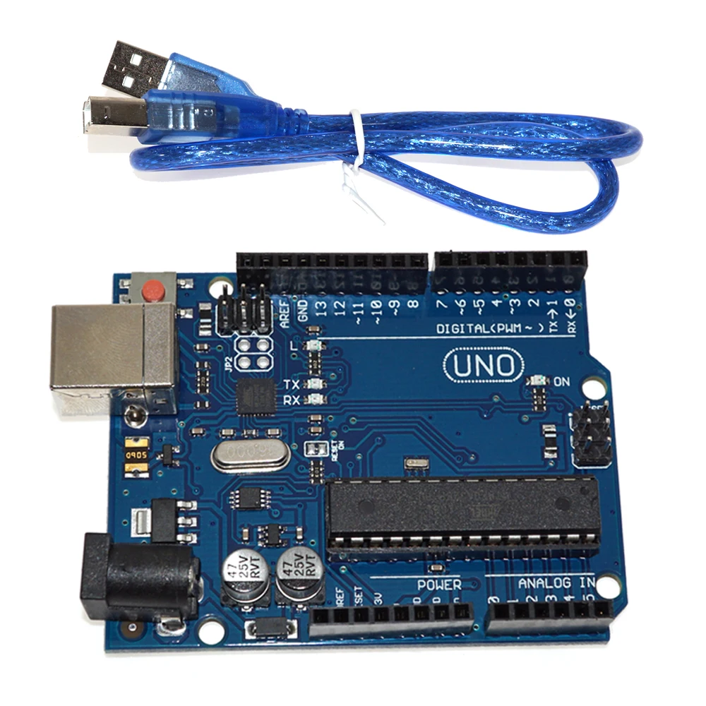 electronic circuit project uno r3 mini breadboard jumper wire cable