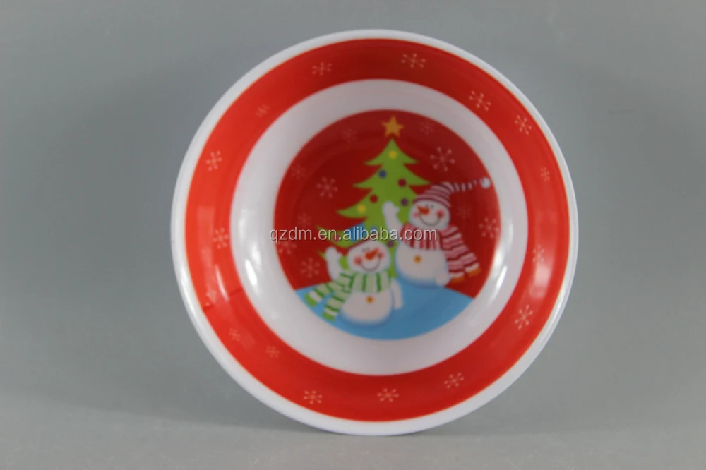 Christmas Melamine Tableware/Melamine Salad Bowl
