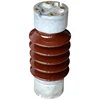 High mechanical strength low noise railway insulators