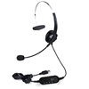 Best Quality Call Center Usb Headphone Noise Reduction Single Earpiece Computer Universal Listening Call Center Monaural Headset