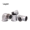 threaded bspt male & female elbow 90 degree band socket galvanized malleable iron pipe fittings