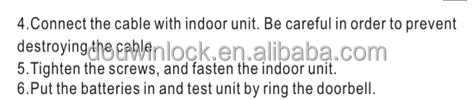 wireless cameara  door viewer for hotel, apartment,household 