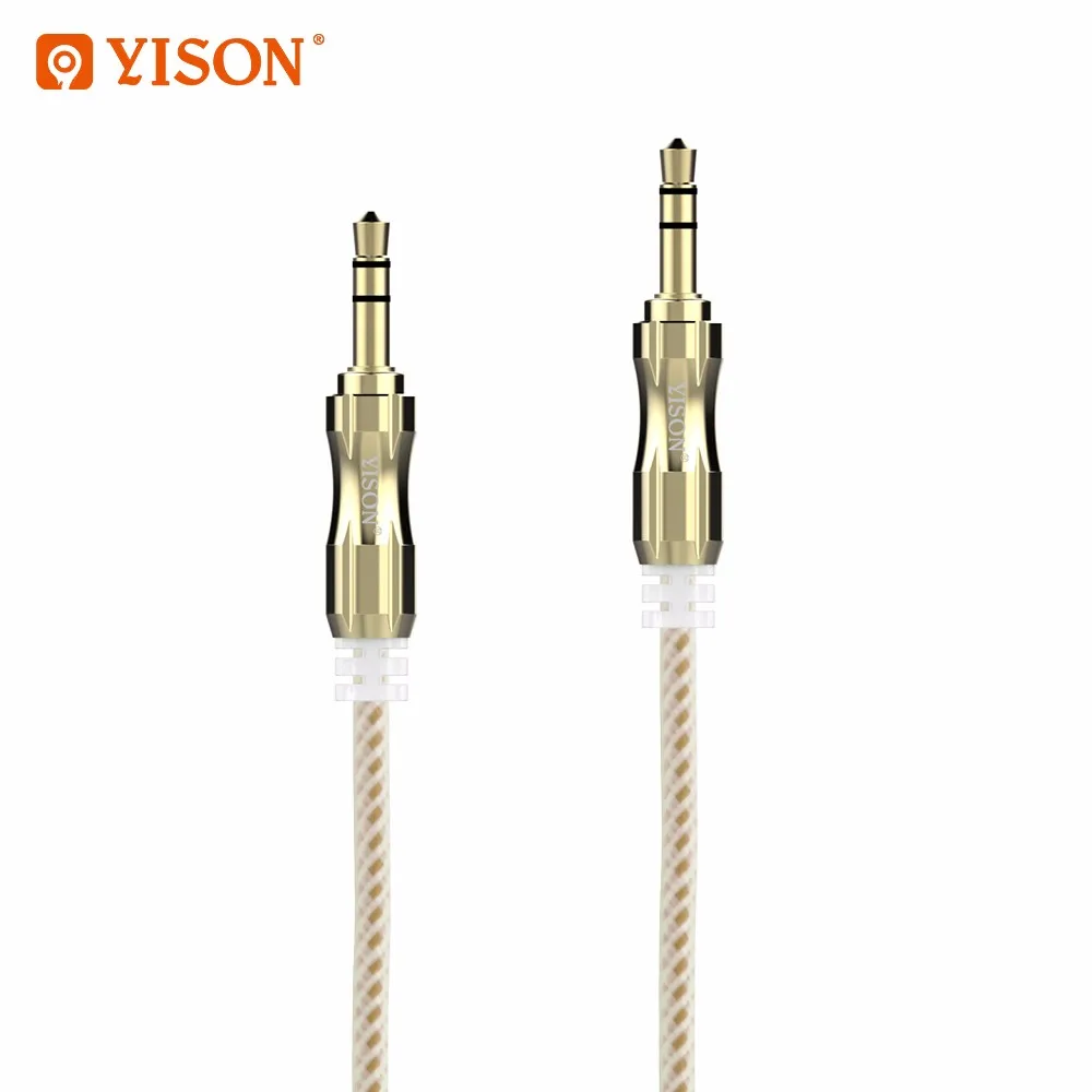YISON AC-02 3.5mm High Quality Audio Cable Stereo Audio Cable 3.5mm Plug