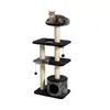 Four Cat Tree Wooden