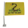 Wholesale No Step On Snek 12" x 18" Car Window Flag