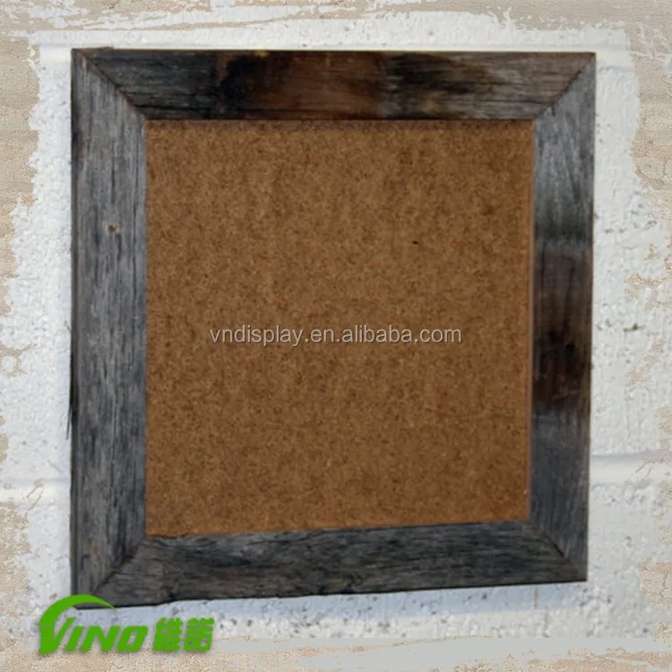 8x8 Thin X 1.25" Barn Wood Picture Frame Wholesale,Adjustable Vintage