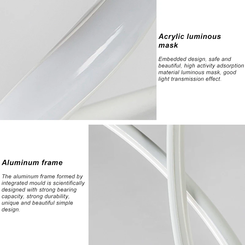 Nordic Design Floor Lamp for Living Room Standing Lighting Black or White Optional   FD1026