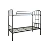 Military used strong army bed double tier simple bunk bed with mesh wire