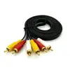 AV cable RCA line 3RCA to 3RCA 6 head line Audio and video cable 1.5M Male Composite Audio Video AV Cable Plug 3X R CA 1.5M