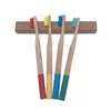 Hot eco products bamboo toothbrush with different color