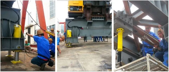 Concrete bridge construction underslung movable scaffolding system