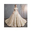 Elegant Bridal Dress Off-shoulder Beaded Bridal Gowns Wedding Dress