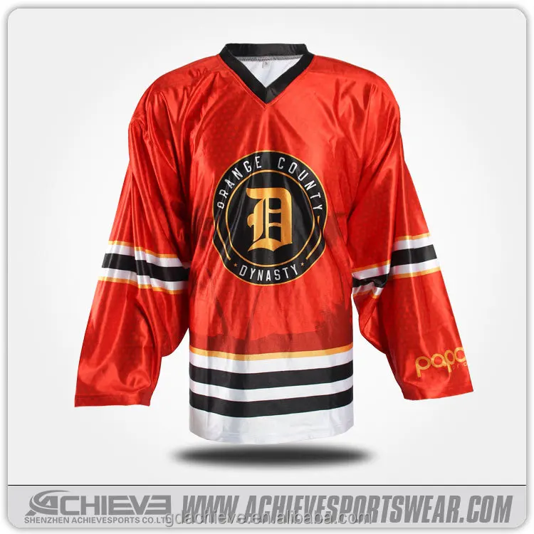 2016 custom team hockey jerseys, europese sublimatie ijshockey jersey
