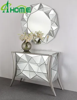 Living Room Console Table And Mirror Set Gl For Living Room Console Table And Mirror