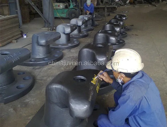 10T to 200 ton marine dock mooring bollard for ship boat