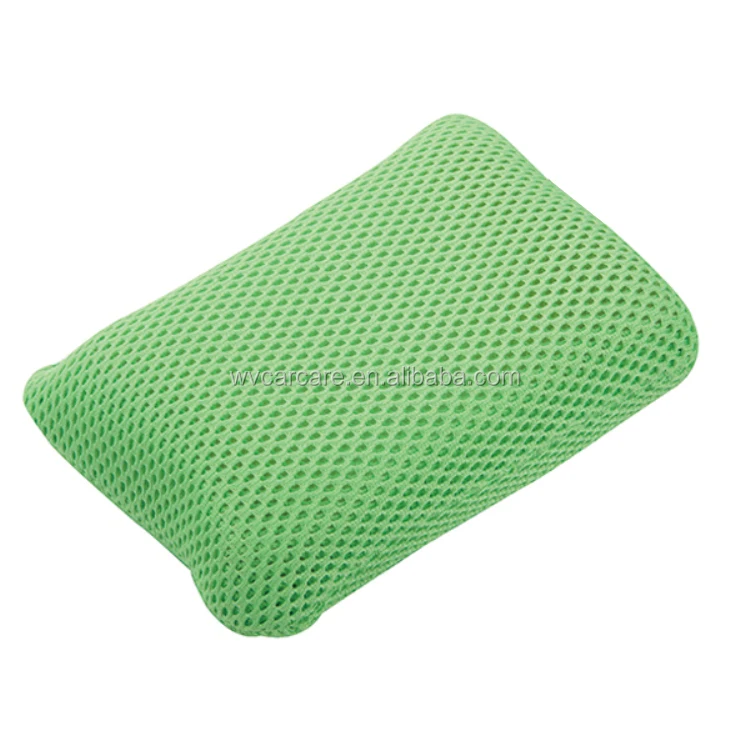 Microfiber Auto Wash Bug Sponge / Best Auto Cleaning Sponge Poly Bag Wv