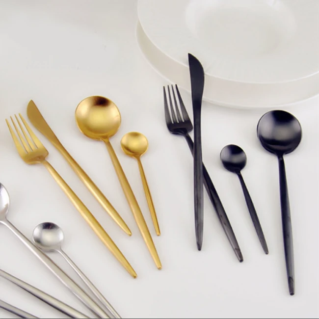 Luxury Italian Stainless Steel Bulk Gold Flatware Buy Bulk Gold