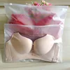 Custom LOGO Printing Pe Clear bra bikini zip lock plastic packaging bag