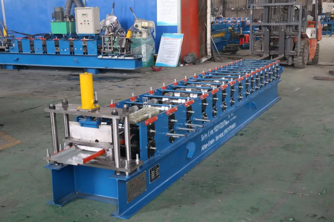 Latest technology steel door frame roll forming machine Hot Selling Door Frame Roll Forming Machine