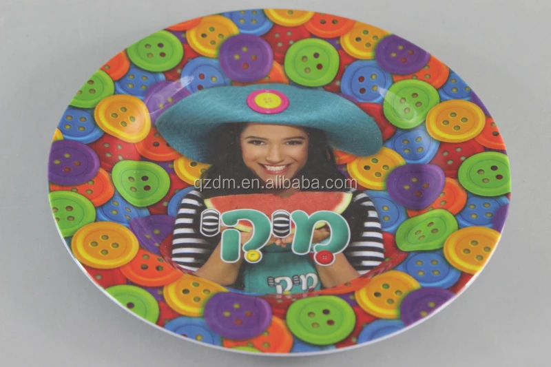 Kid's Melamine Round Plate Food grade