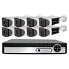 Home Security HD waterproof cctv p2p 8ch nvr Kit cctv camera kits 8 channel 5MP