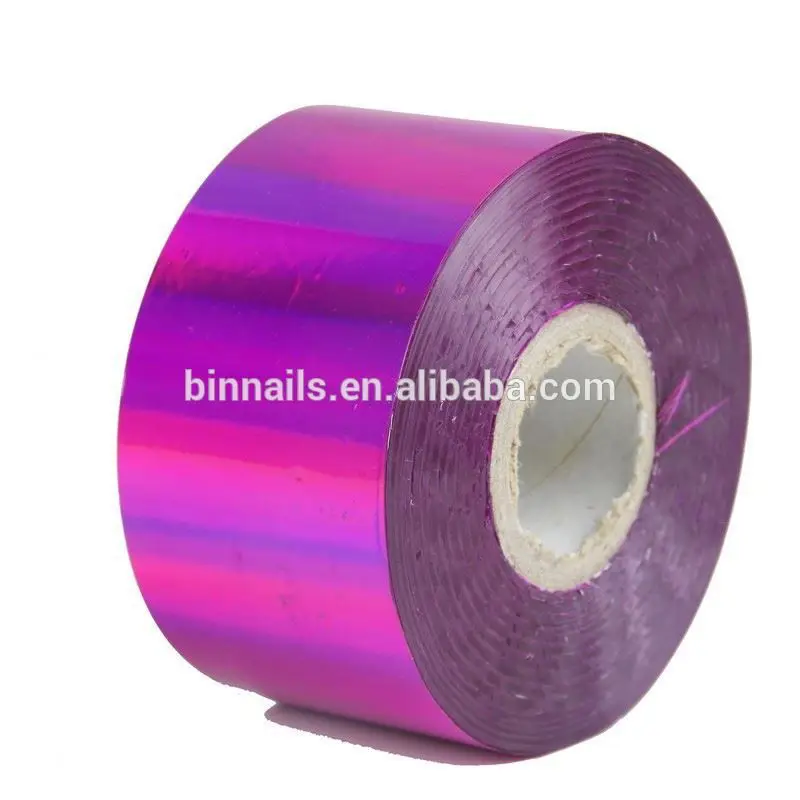 120m*4cm Nail Art Transfer Foil Rolls Foil Rolls For Nails Aluminium