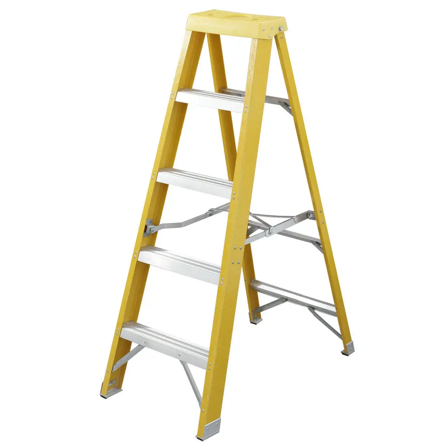 Electricians Platform 4 6 8 Tread En131 Fiberglass Fiber Glass Step