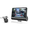 Full HD 1080P Dual Lens Car Dvr Cam With Radar Detector Function Two in one Dash Camera