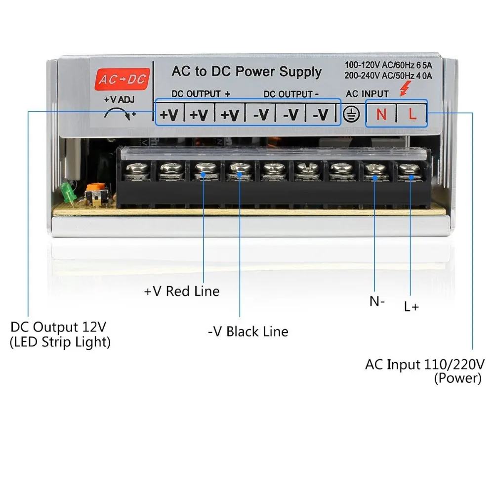 Dc 12v 30a 360w Universal Regulated Switching Power Supply Power Driver