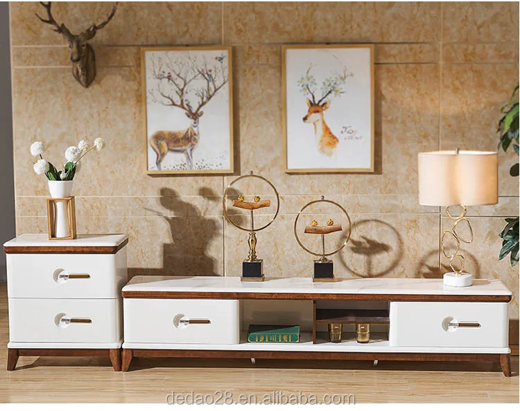 TV Stand With Showcase Wooden Tv Stand