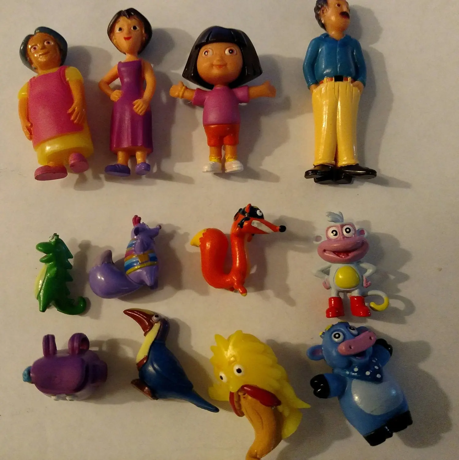 Pcs Dora The Explorer Figure Set Toy Playset Cake Topper Figurines ...