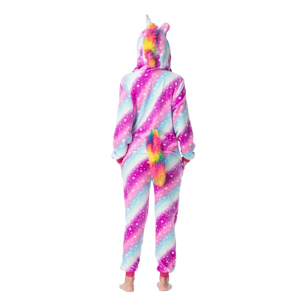 Wholesale Adult Pajamas Custom Sexy Onesie Adult Sky Unicorn Sleepwear ...