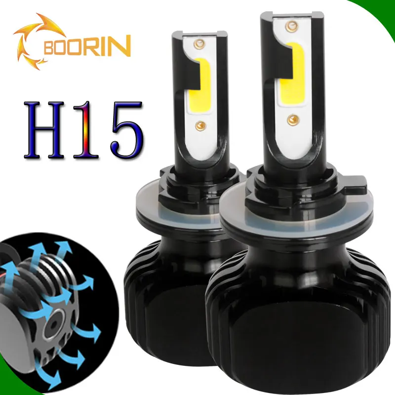 Car & Truck Light Bulbs NEW Fanless Canbus H7 30W LED Kit 6000K Xenon White Bulbs Headlight/Fog Light Auto Parts & Accessories